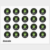 Shenanigans Coordinator St Patrick's Day Ronde Sticker (Vel)