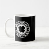 Shenanigans Coördinator St Patricks Day Shamrock F Koffiemok (Links)