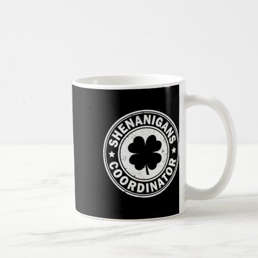 Shenanigans Coördinator St Patricks Day Shamrock F Koffiemok (Rechts)