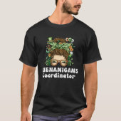 Shenanigans Coordinator  St Patricks Day Shenaniga T-shirt (Voorkant)