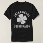 Shenanigans Coordinator St Patrick's Day Teacher T-shirt (Design voorkant)