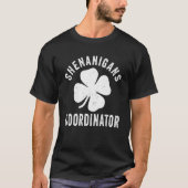 Shenanigans Coordinator St Patrick's Day Teacher T-shirt (Voorkant)