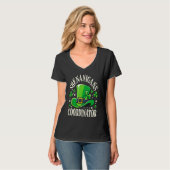 Shenanigans Coordinator  St Patrick's Day Teacher T-shirt (Voorkant volledig)