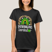 Shenanigans Coordinator Teachers St. Patricks Day  T-shirt (Voorkant)