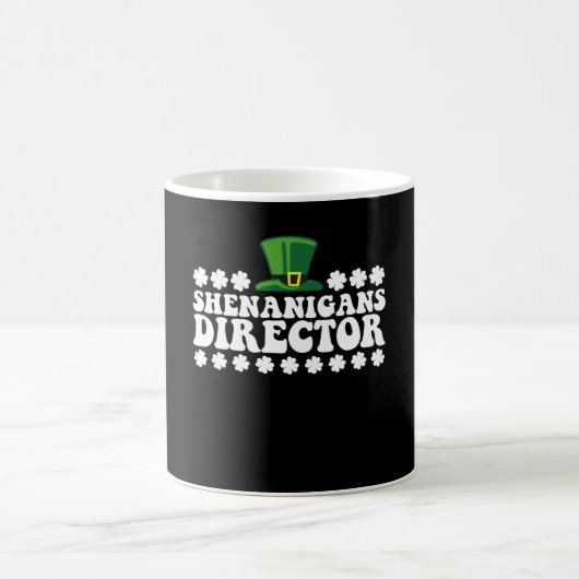 Shenanigans Directeur Groovy St Patrick's Day Iers Koffiemok (Center)