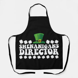Shenanigans Directeur Groovy St Patrick's Day Iers Schort