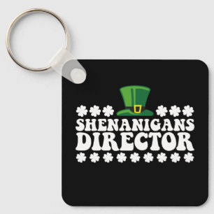 Shenanigans Directeur Groovy St Patrick's Day Iers Sleutelhanger