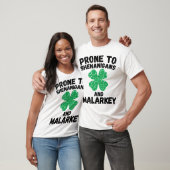 Shenanigans en Malarkey | Funny St. Patrick's Day T-shirt (Unisex)
