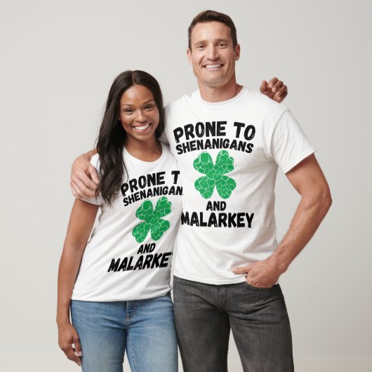 Shenanigans en Malarkey | Funny St. Patrick's Day T-shirt (Unisex)