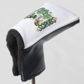 Shenanigans en Scrubs Funny Nursing St Patrick's Golfheadcover (3/4 voorkant)