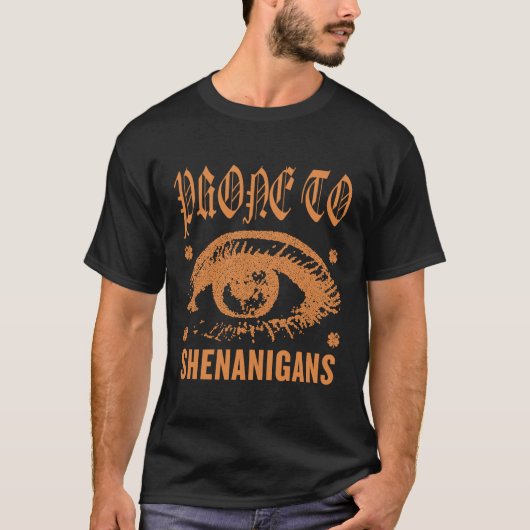 Shenanigans geneigd (Sint Patrick) T-shirt (Voorkant)