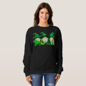 Shenanigans Gnomies St Patrick S Day Cute Gnome Sh Trui (Voorkant volledig)