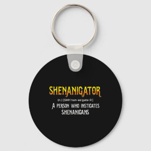 Shenanigans Grappige Belhamel Heilige Patrick Sleutelhanger