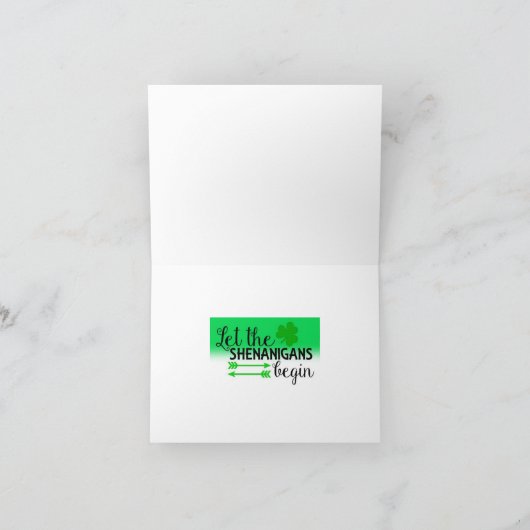 Shenanigans Kaart (Binnen)