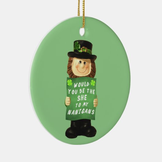 Shenanigans Keramisch Ornament (Rechts)