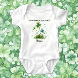 Shenanigans keurde Shamrock St. Patrick's Day goed Romper