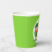 Shenanigans Leprechaun Shamrock St Patrick's Day Papieren Bekers (Rechts)