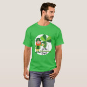 Shenanigans Leprechaun Shamrock St Patrick's Day T-shirt (Voorkant volledig)