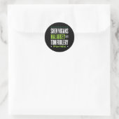 Shenanigans Malarkey en Tomfoolery zetten Patricks Ronde Sticker (Tas)