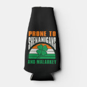 Shenanigans Malarkey Funny St Patrick's Day Name Flesjeskoeler (Voorkant)