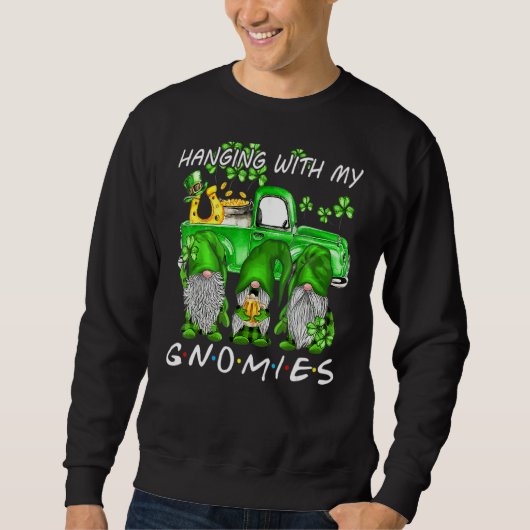 Shenanigans met mijn gnomen St Patrick S Day Gnome Trui (Voorkant)