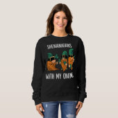 Shenanigans met mijn gnomen St Patrick S Day Gnome Trui (Voorkant volledig)