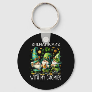 Shenanigans met mijn Gnomen St. Patricks Day Gnome Sleutelhanger