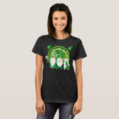 Shenanigans met mijn gnomen St Patrick's Day Rainb T-shirt (Voorkant volledig)