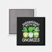 Shenanigans Met Mijn Gnomies St. Patricks Dag Kabo Magneet (Voorkant / Achterkant)