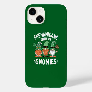 Shenanigans met mijn Gnomies St. Patrick's Day Ier Case-Mate iPhone 14 Hoesje