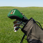 Shenanigans met mijn Gnomies St Patrick's Day Iris Golfheadcover (Insitu)