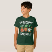Shenanigans met mijn Gnomies St Patrick's Day Iris T-shirt (Voorkant volledig)