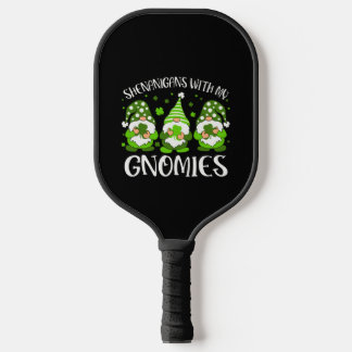 Shenanigans met mijn kabouters St. Patrick's Day k Pickleball Paddle