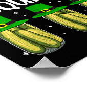 Shenanigans Pickle Squad St Patricks Day Matching Poster (Hoek)