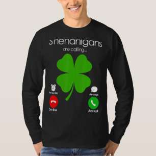 Shenanigans roepen op tot de dag van de heilige pa t-shirt