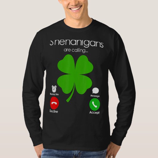 Shenanigans roepen op tot de dag van de heilige pa t-shirt (Voorkant)