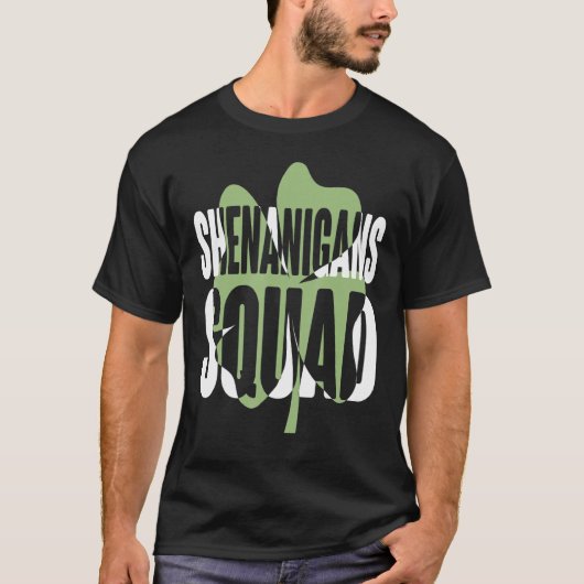 Shenanigans Saint Irish Pats St Patrick's Day Sham T-shirt (Voorkant)