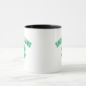 Shenanigans Shamrock St. Patrick's Day Retro Mok (Midden)