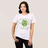 Shenanigans Social Club Est 1998 St Patrick’s Day Tri-Blend Shirt (Voorkant volledig)