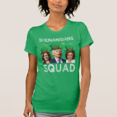 Shenanigans Squad Anti Biden St Patrick's Day T-shirt (Voorkant)