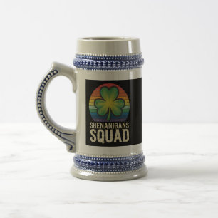 Shenanigans Squad bijpassende St Patricks Day-groe Bierpul