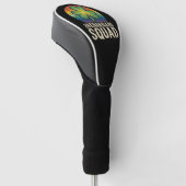 Shenanigans Squad bijpassende St Patricks Day-groe Golfheadcover (Schuin)