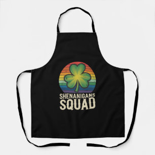 Shenanigans Squad bijpassende St Patricks Day-groe Schort