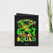 Shenanigans Squad Feestdagen Kaart (Achterkant)