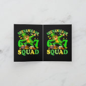 Shenanigans Squad Feestdagen Kaart (Binnen)