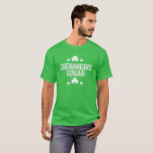 Shenanigans Squad Funny St. Patrick's Day Matching T-shirt (Voorkant volledig)