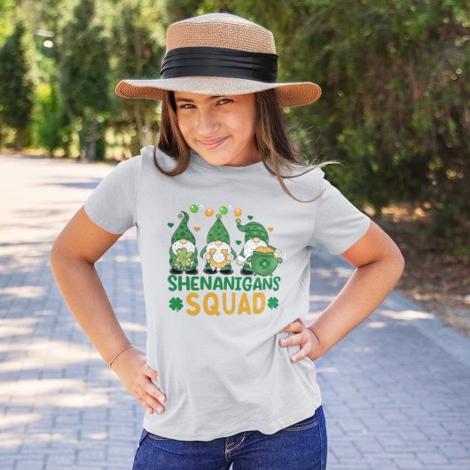 Shenanigans Squad Funny St Patrick's Day T-shirt