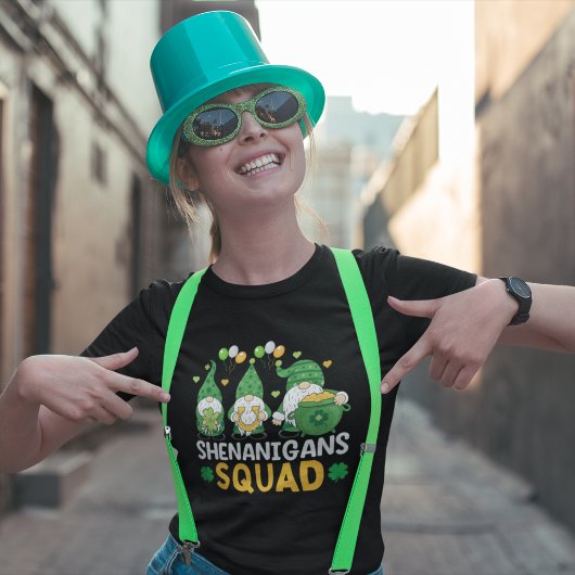 Shenanigans Squad Funny St Patrick's Day T-shirt