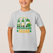 Shenanigans Squad Funny St Patrick's Day T-shirt (Voorkant)