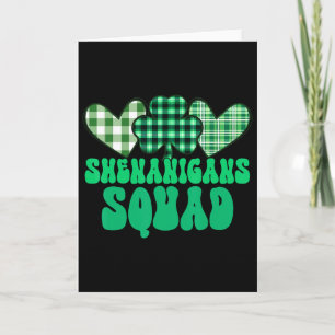 Shenanigans Squad Geneigd Tot Malligheid St. Patri Kaart